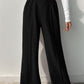 Elastic Waist Wide Leg Pants