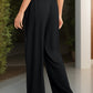 Pocketed High Waist Wide Leg Pants