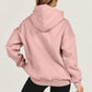 Dropped Shoulder Long Sleeve Hoodie