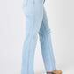 Judy Blue Full Size High Waist Distressed Straight Jeans