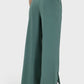 Slit Wide Leg Active Pants