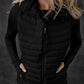 Pocketed Zip Up Vest