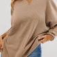 Round Neck Long Sleeve Sweatshirt