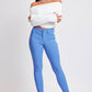 Hyperstretch Mid-Rise Skinny Jean: M / Junior / Sea Green