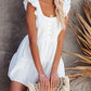 Full Size Ruffled Scoop Neck Sleeveless Romper