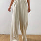 Elastic Waist Wide Leg Pants