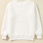 MERRY & BRIGHT Round Neck Long Sleeve Sweatshirt