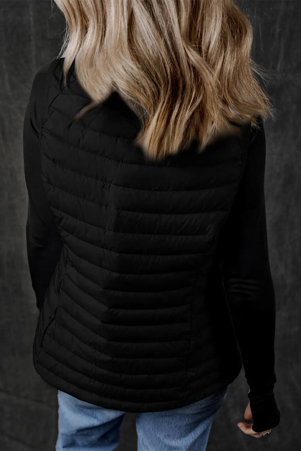 Pocketed Zip Up Vest