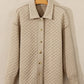 Button Down Collared Neck Long Sleeve Jacket