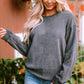 Aloria Corded Sweatshirt