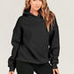 Dropped Shoulder Long Sleeve Hoodie