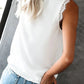 Lace Detail V-Neck Tank