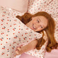 Satin Pillowcase King - Cherry Print