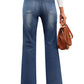 Ava Bootcut Jeans with Pockets