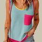 Scoop Neck Wide Strap Tank