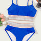 Scoop Neck Spaghetti Strap Bikini Set