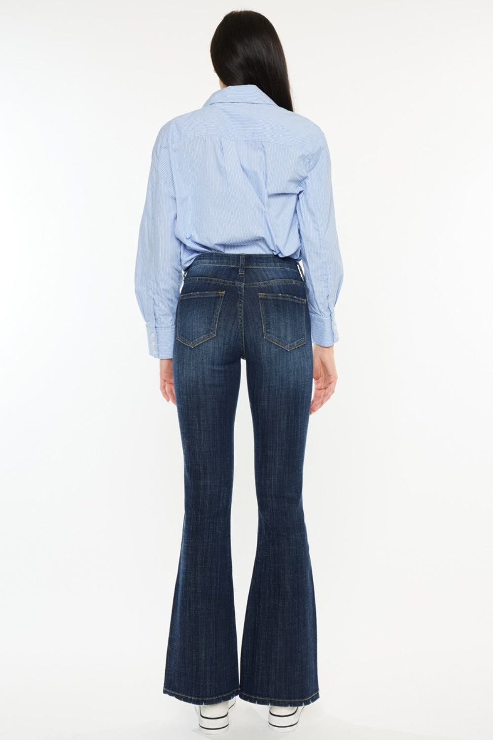 Becca Kancan Mid Rise Flare Jeans