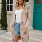 Angel Wings Star Open Front Long Sleeve Cardigan