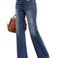 Ava Bootcut Jeans with Pockets