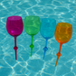 RTS Floating Acrylic wine glasses