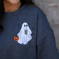 Iced Coffee Ghost Embroidered Sweatshirt