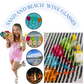 RTS Floating Acrylic wine glasses