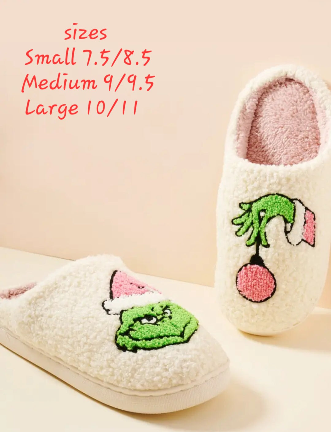 Grinch slippers