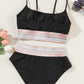 Scoop Neck Spaghetti Strap Two-Piece Swim Set