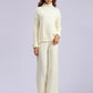 Basic Bae High- Low Turtleneck Long Sleeve Top and Pants Sweater Set