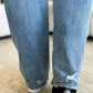 Judy Blue Full Size High Waist Distressed Straight Jeans