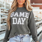 GAME DAY Striped Round Neck Long Sleeve Top