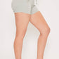 Missy Petite High Rise Jogger Shorts: PS / RIPS 871 POWDER BLUSH
