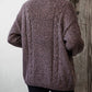 Cable-Knit Open Front Long Sleeve Cardigan