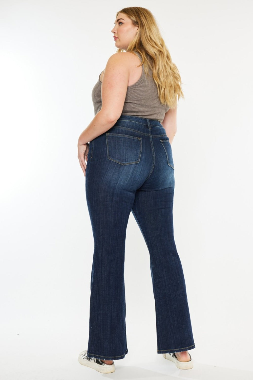 Becca Kancan Mid Rise Flare Jeans