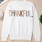 THANKFUL Round Neck Long Sleeve Knit Top