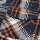 Plaid Button Up Long Sleeve Hooded Jacket