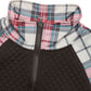 Perfee Plaid Half Zip Long Sleeve Sweatshirt