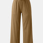 Full Size Drawstring High Waist Wide Leg Pants