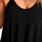 Scoop Neck Double Spaghetti Strap Cami