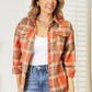 Mandy Plaid Dropped Shoulder Shirt