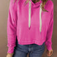 Drawstring Long Sleeve Hoodie