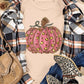 Pumpkin Round Neck Short Sleeve T-Shirt