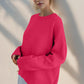 Basic Bae Round Neck Dropped Shoulder Sweater