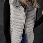 Pocketed Zip Up Vest