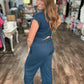 The Cami Wrap Hemline Top and Pant Set