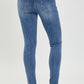 RISEN Full Size Mid Rise Ankle Skinny Jeans