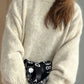 Round Neck Long Sleeve Sweater