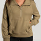 Half Zip Long Sleeve Sweatshirt