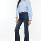 Becca Kancan Mid Rise Flare Jeans