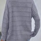 Boat Neck Dropped Shoulder Sweater